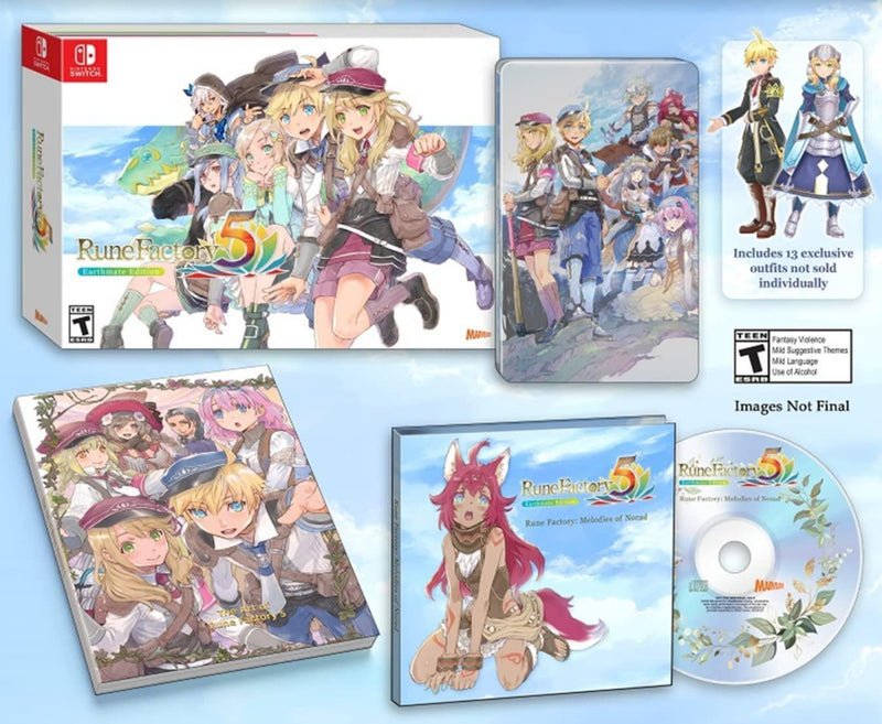 Rune Factory 5 [Earthmate Edition] - Nintendo Switch - GD Games 