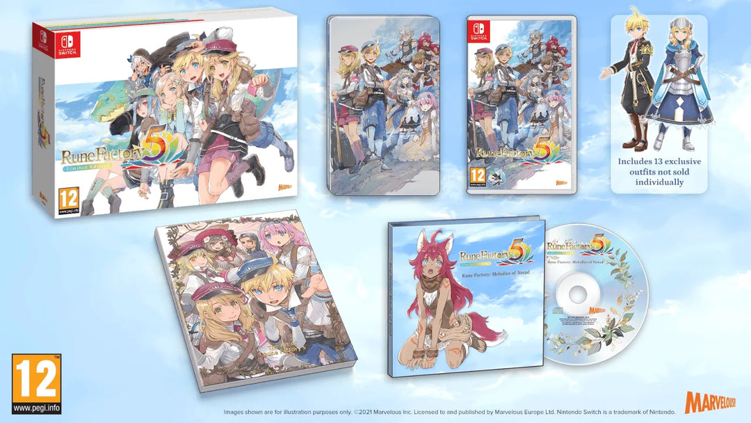 Rune Factory 5 Limited Edition - Nintendo Switch - GD Games 