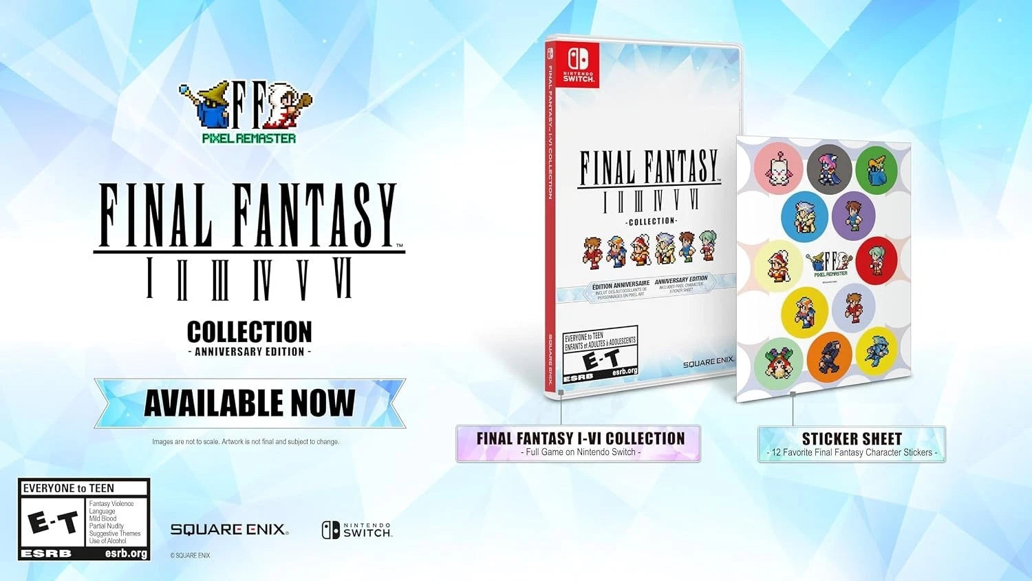 Final Fantasy I-VI Collection Anniversary Edition - Nintendo Final Fantasy I-VI Collection Anniversary Edition - Nintendo
