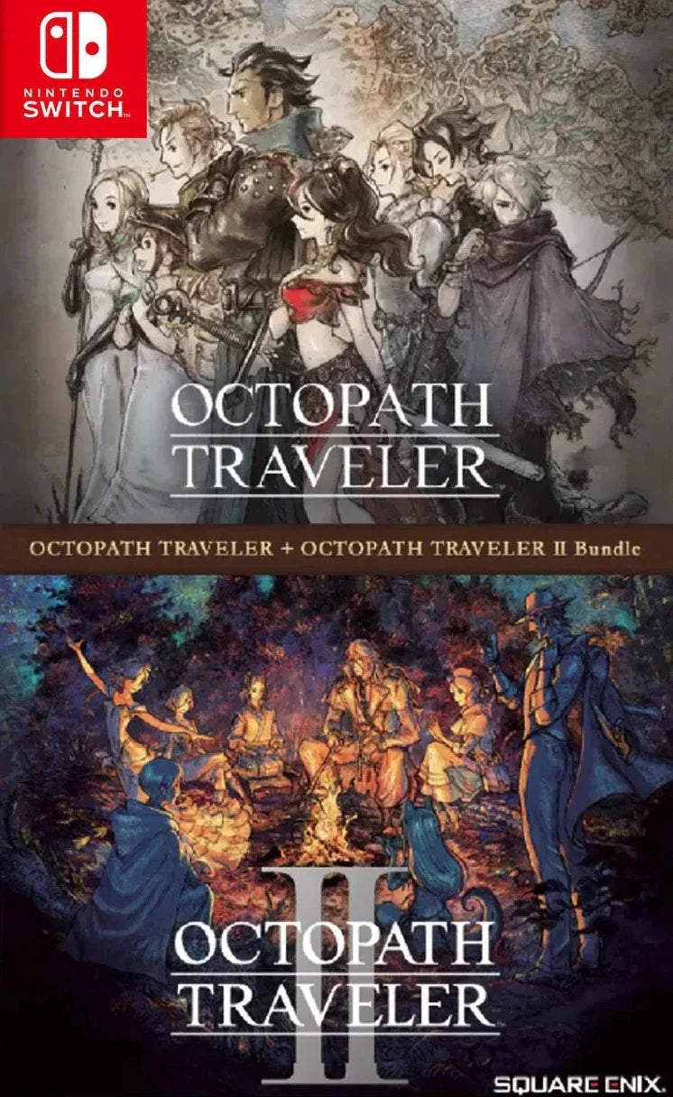 Octopath Traveler + Octopath Traveler II Bundle - Nintendo Switch - GD Games 