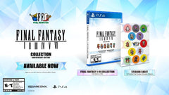 Final Fantasy I - VI Collection Anniversary Edition / PS4 / Playstation 4
