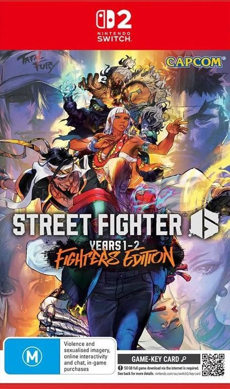 Street Fighter 6 Years 1-2 Fighters Edition - Nintendo Switch 2