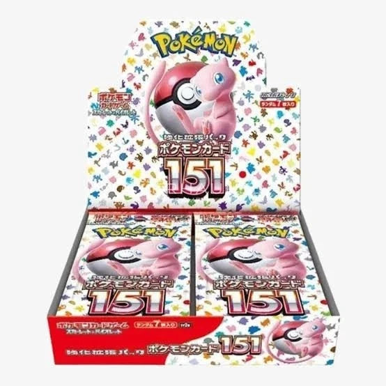 Pokemon 151 Booster Box - Japanese Pokemon TCG