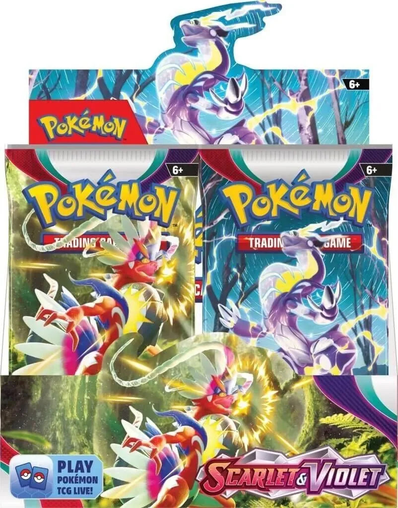 Scarlet & Violet 1 Booster Box - Pokemon TCG - GD Games