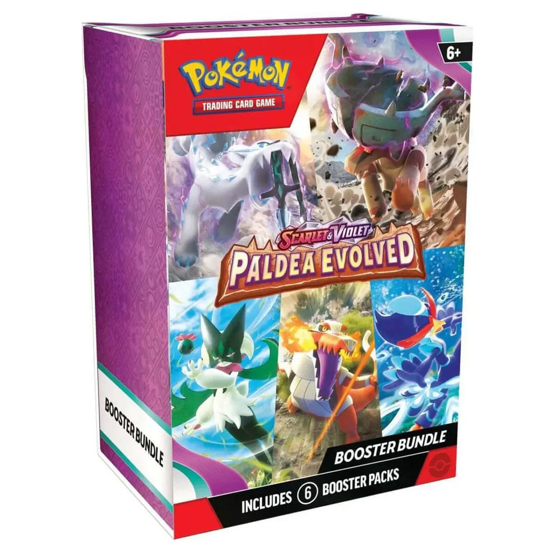 Scarlet & Violet 2 Paldea Evolved Booster Bundle - Pokemon TCG - GD Games