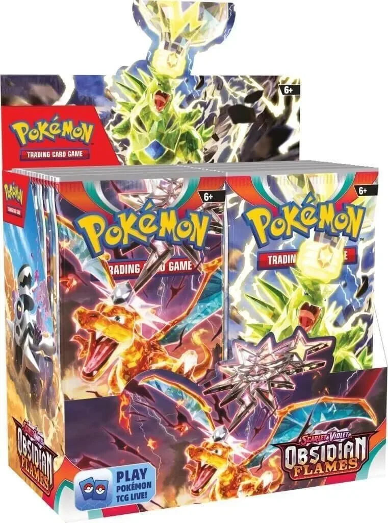 Scarlet & Violet 3 Obsidian Flame Booster Box - Pokemon TCG - GD Games