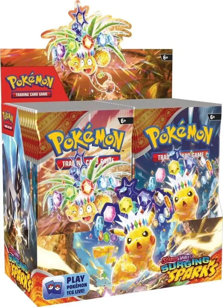 Scarlet & Violet Surging Sparks Booster Box - Pokemon TCG - GD Games