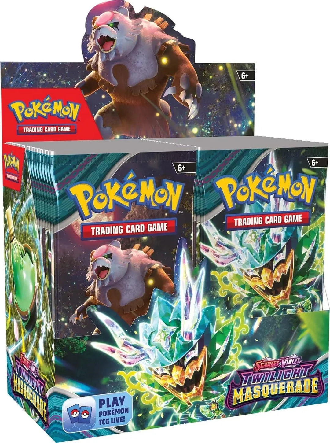 Scarlet & Violet Twilight Masquerade Booster Box- Pokemon TCG - GD Games