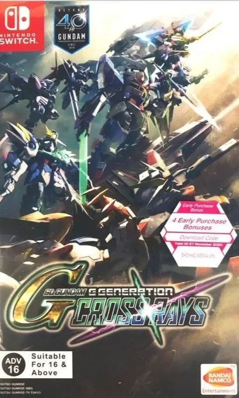 SD Gundam G Generation Cross Rays - Nintendo Switch - GD Games