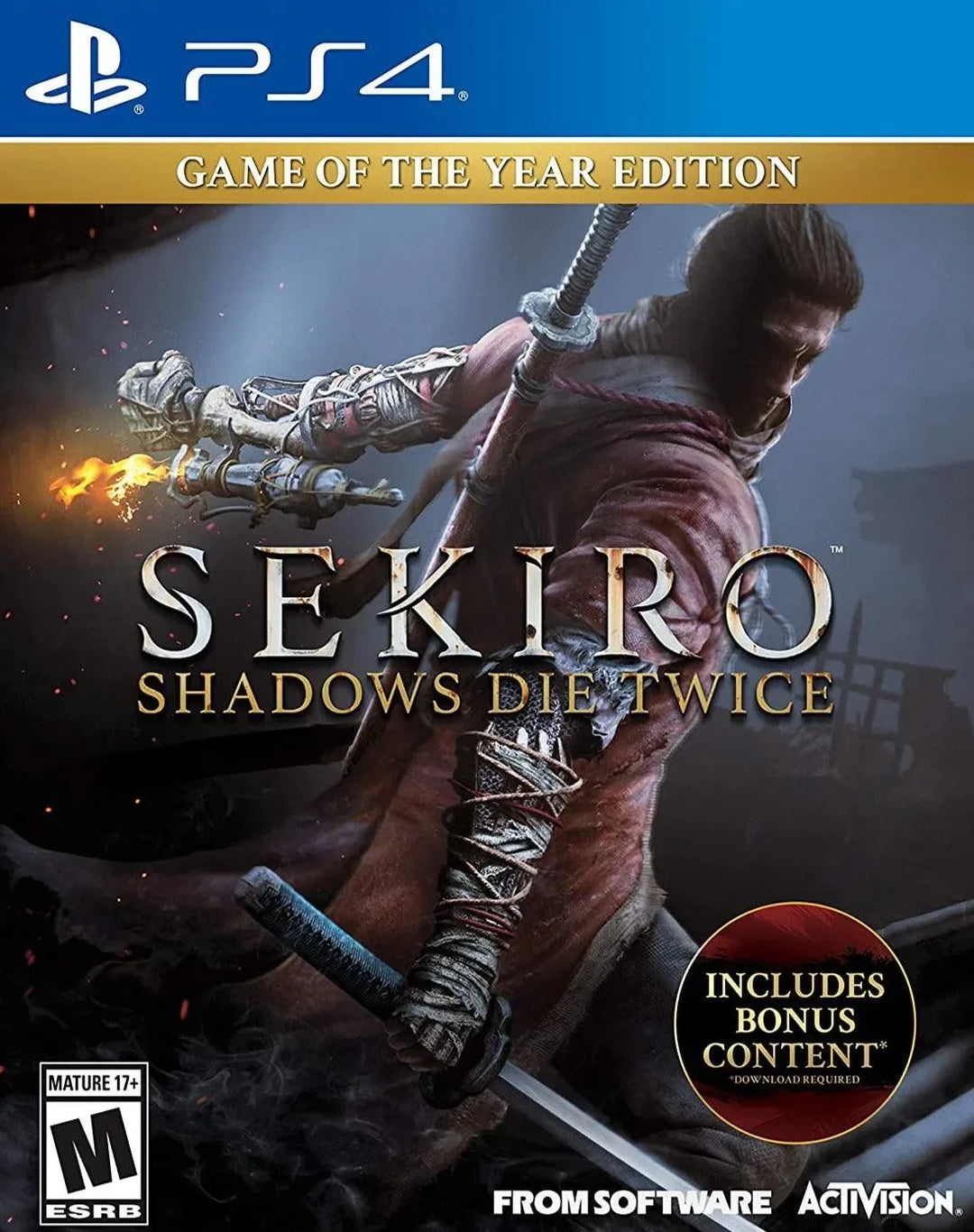 Sekiro Shadows Die Twice Game of the Year Edition / PS4 / Playstation 4 - GD Games