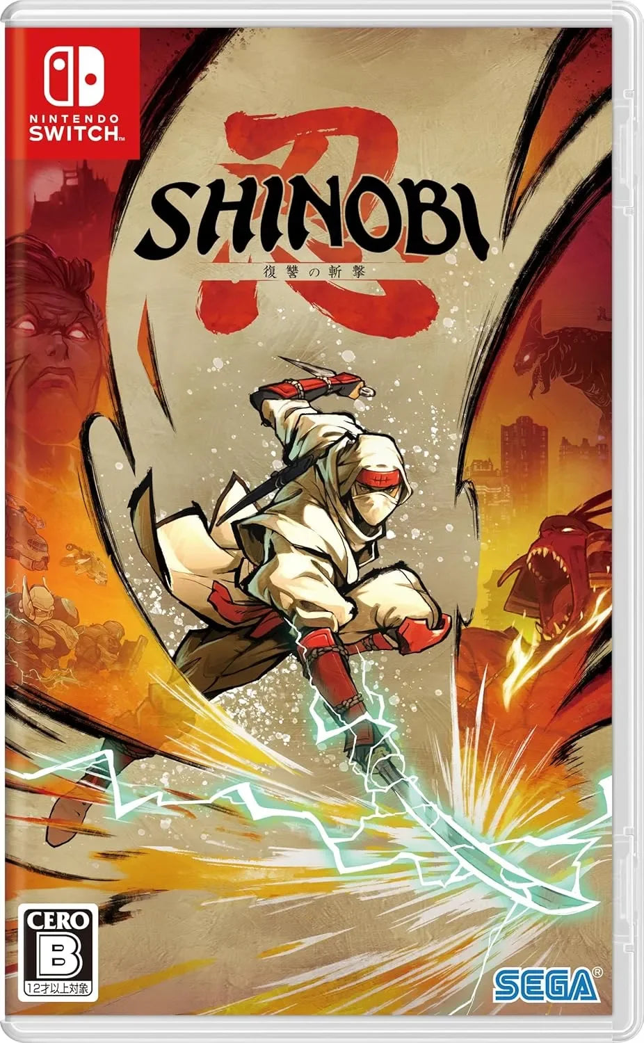 SHINOBI: Art of Vengeance (cartridge) - Nintendo Switch - GD Games