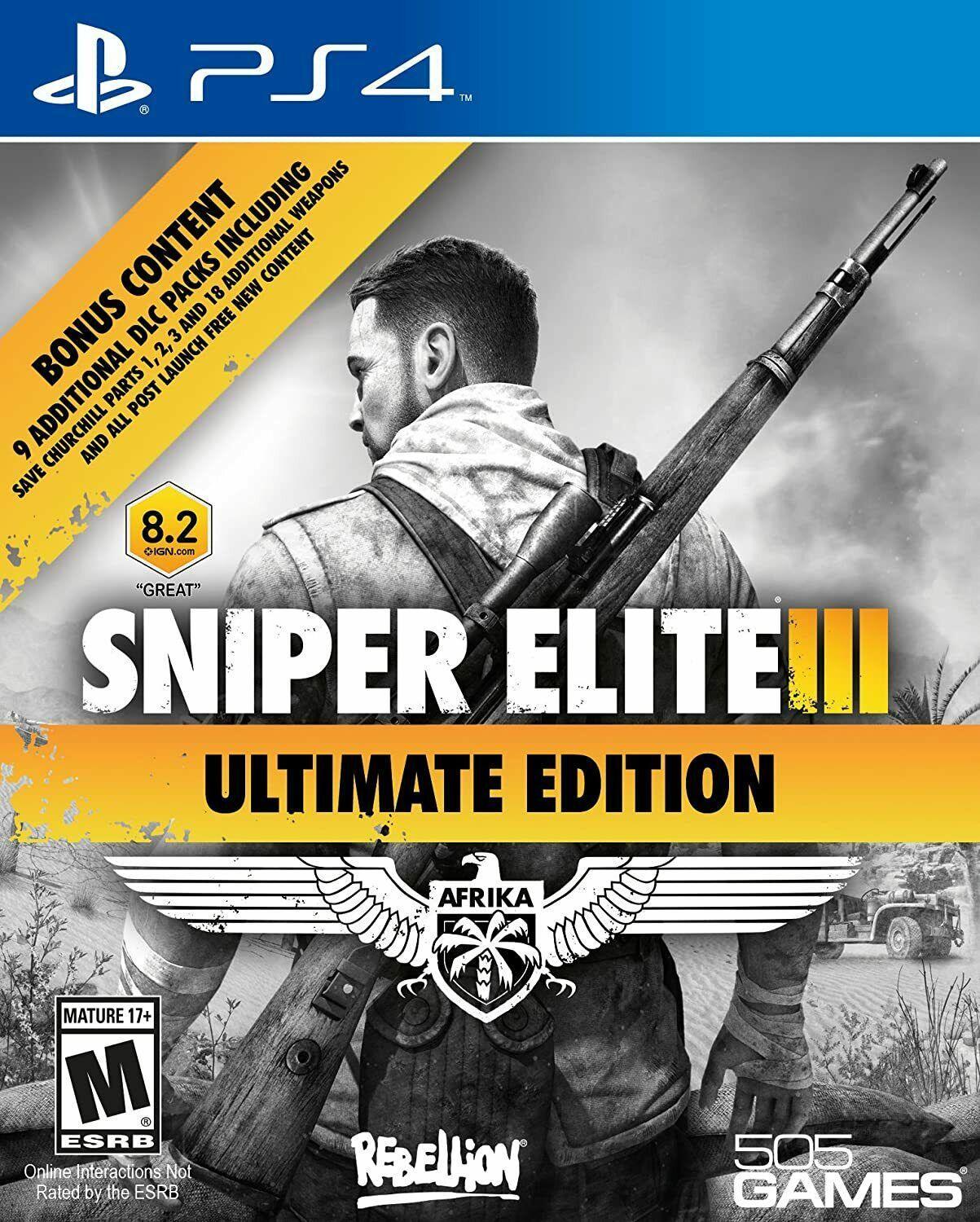 Sniper Elite III Ultimate Edition / PS4 - GD Games 