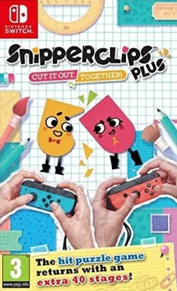 Snipperclips Plus Cut It Out Together - Nintendo Switch - GD Games