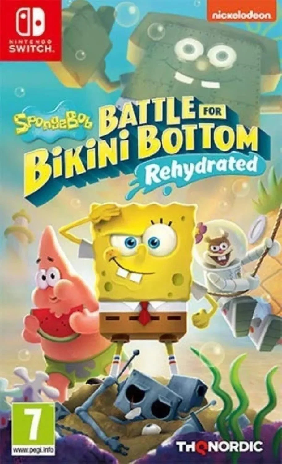 Spongebob Squarepants: Battle for Bikini Bottom – Rehydrated - Nintendo Switch - GD Games