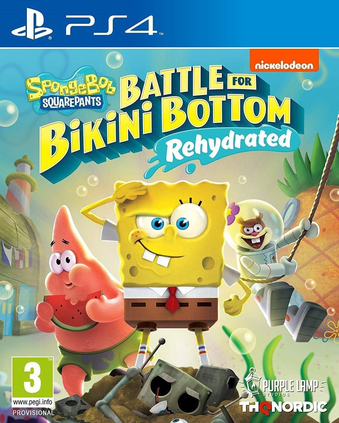 Spongebob Squarepants: Battle for Bikini Bottom – Rehydrated / PS4 / Playstation 4 - GD Games 