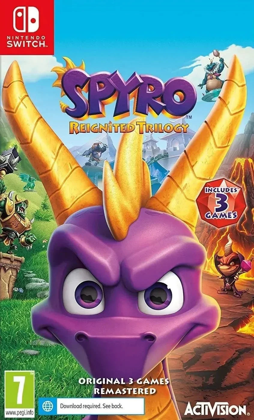 Spyro Reignited Trilogy (cartridge) - Nintendo Switch - GD Games