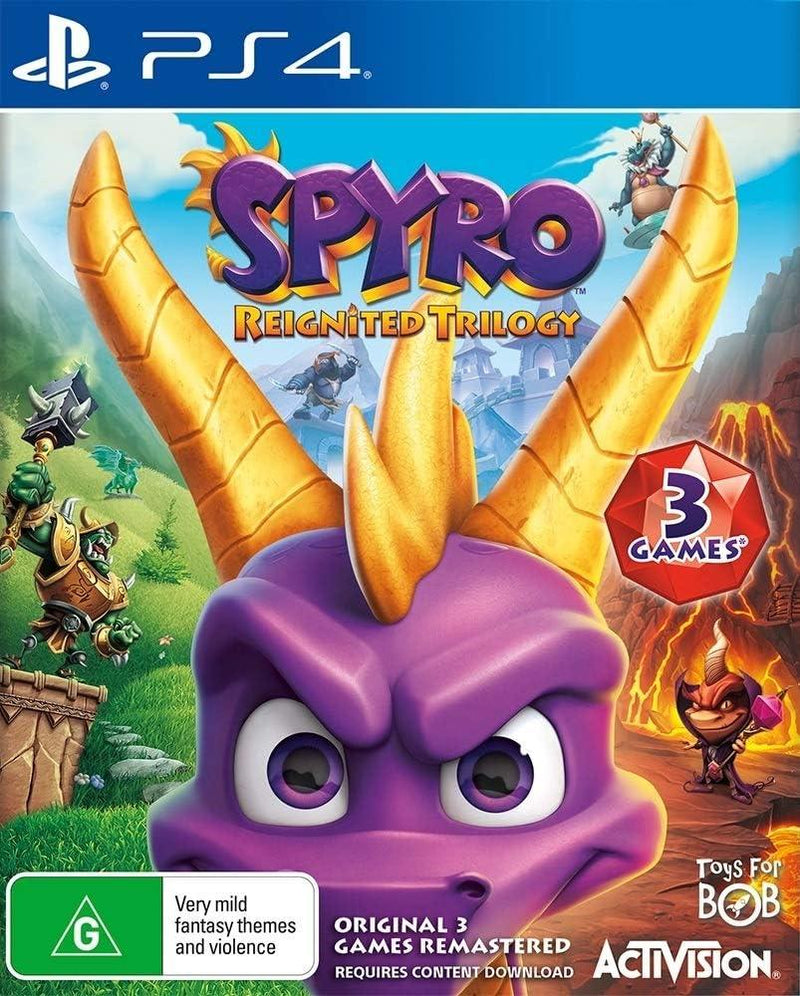 Spyro: Reignited Trilogy / PS4 / Playstation 4 - GD Games 