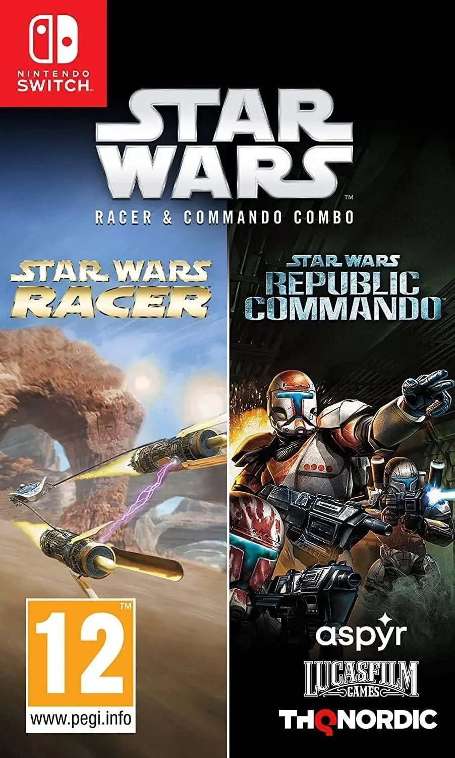 Star Wars Racer & Commando Combo - Nintendo Switch - GD Games