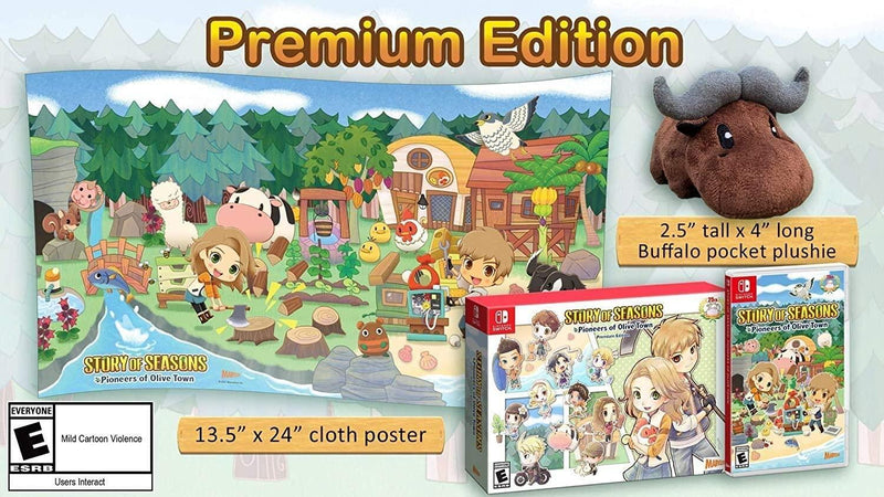 Story of Seasons Pioneers of Olive Town Premium Edition - NIntendo Switch - GD Games 