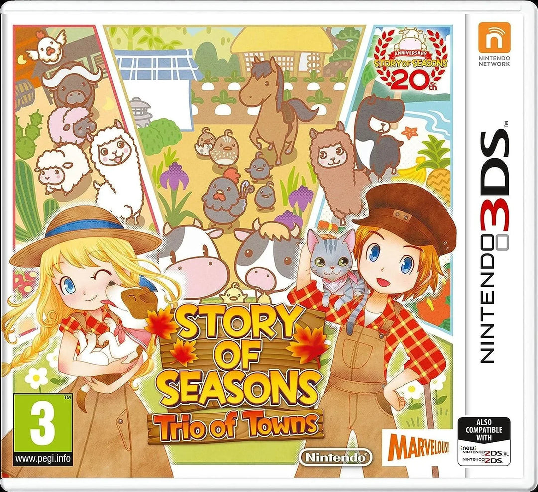 Story of Seasons: Trio of Towns - Nintendo 3DS - GD Games