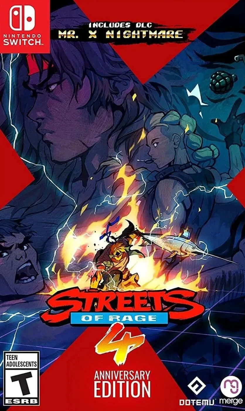 Streets of Rage 4 Anniversary Edition - Nintendo Switch - GD Games