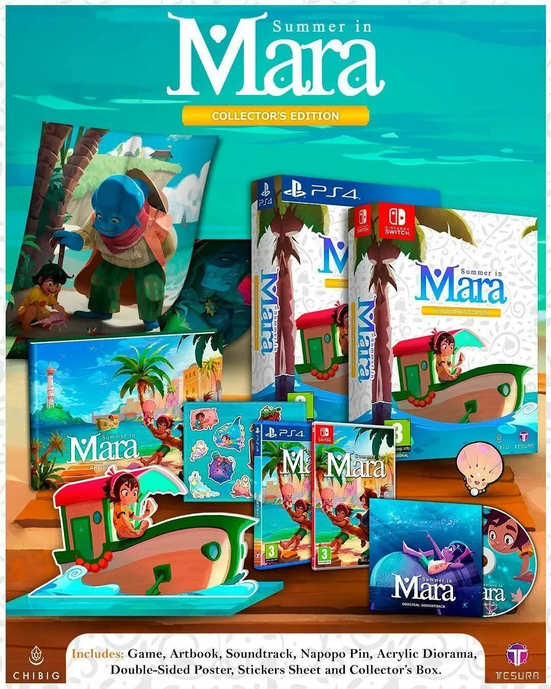 Summer in Mara - Collectors Edition - Nintendo Switch - GD Games