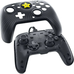 Super Mario Star PDP Faceoff Wired Pro Controller - Nintendo Switch - GD Games 