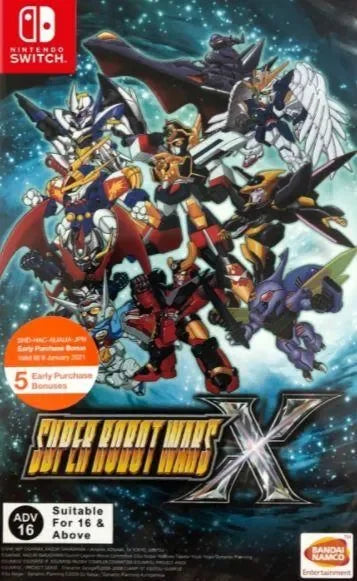 SUPER ROBOT WARS X (English Cover)  - Nintendo Switch - GD Games