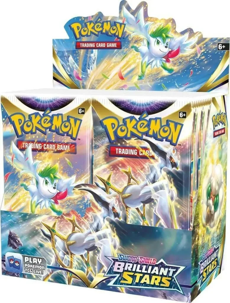 Sword and Shield: Brilliant Stars Booster Box (36 Packs) - Pokemon TCG - GD Games