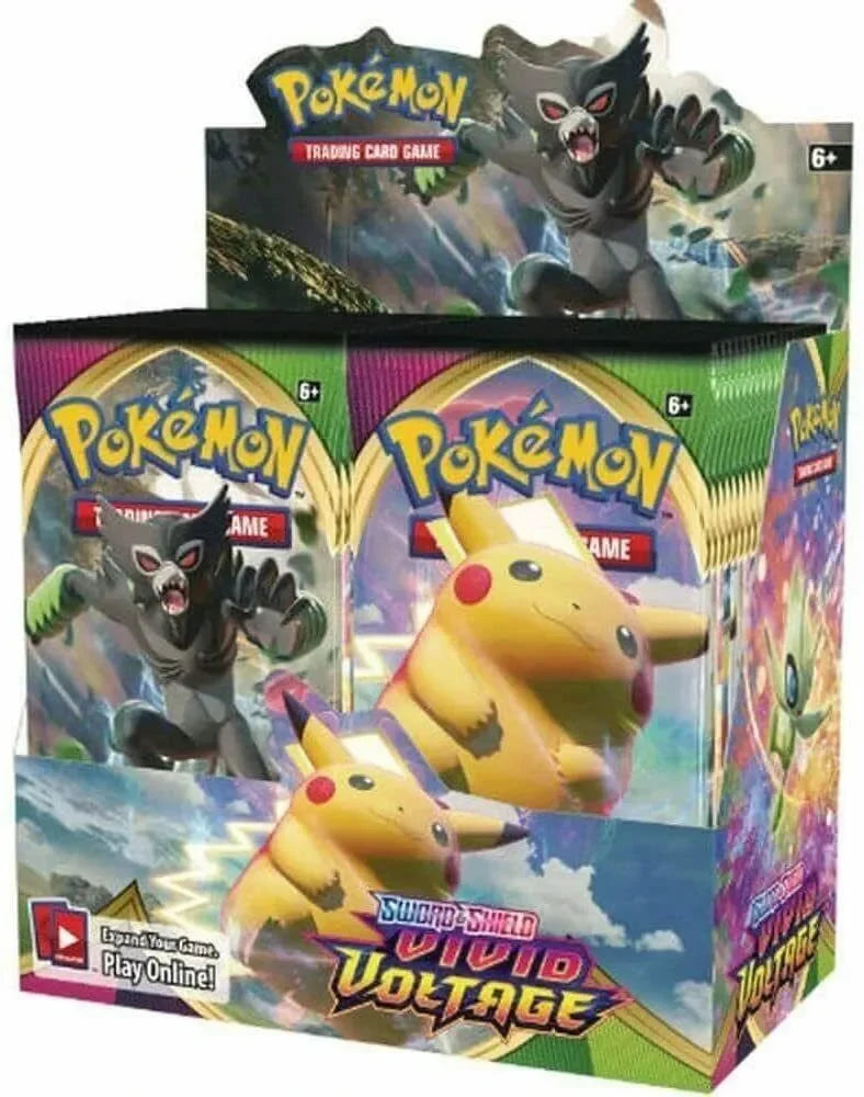 Sword & Shield Vivid Voltage Booster Box (36 Packs) - Pokemon TCG - GD Games
