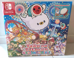 Taiko no Tatsujin: Rhythm Festival + Taiko Drum Set Bundle - Nintendo Switch - GD Games