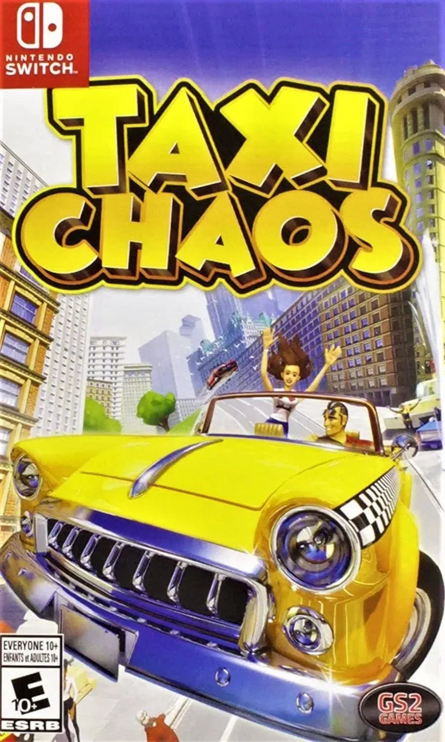 Taxi Chaos (Cartridge Version) - Nintendo Switch - GD Games