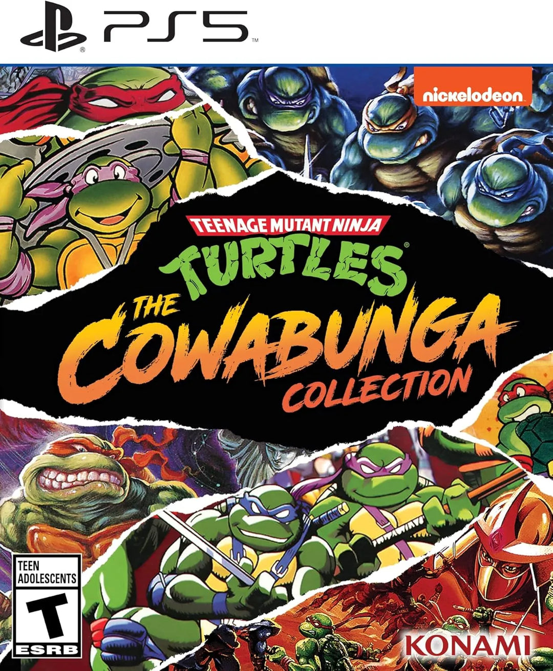 Teenage Mutant Ninja Turtles: The Cowabunga Collection / PS5 / Playstation 5 - GD Games 