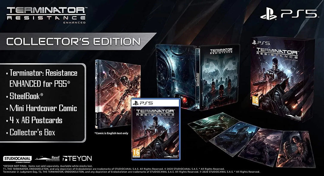 Terminator Resistance: Enhanced Collector's Edition - Playstation 5 - GD Games