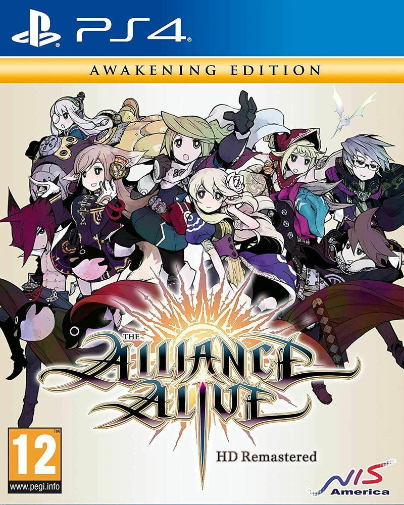 The Alliance Alive: HD Remastered - Awakening Edition - Playstation 4 - GD Games 