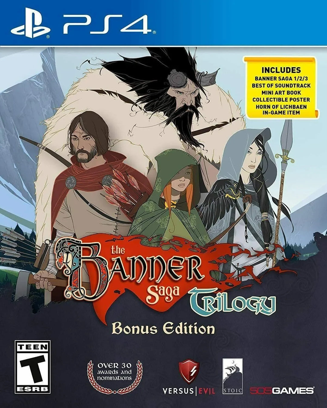 The Banner Saga Trilogy Bonus Edition - Playstation 4 - GD Games
