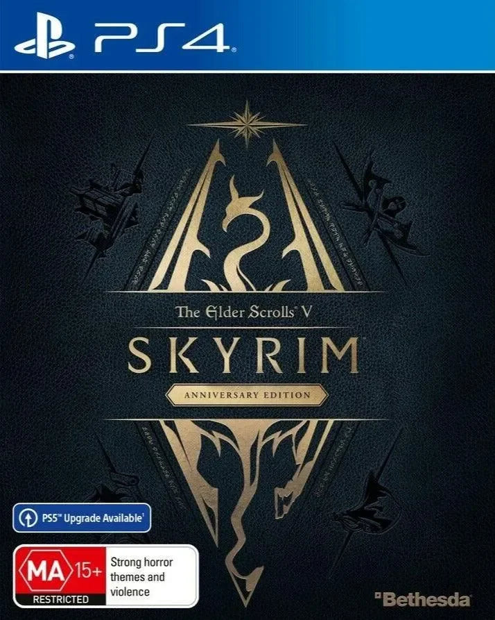 The Elder Scrolls V: Skyrim Anniversary Edition / PS4 / Playstation 4 - GD Games