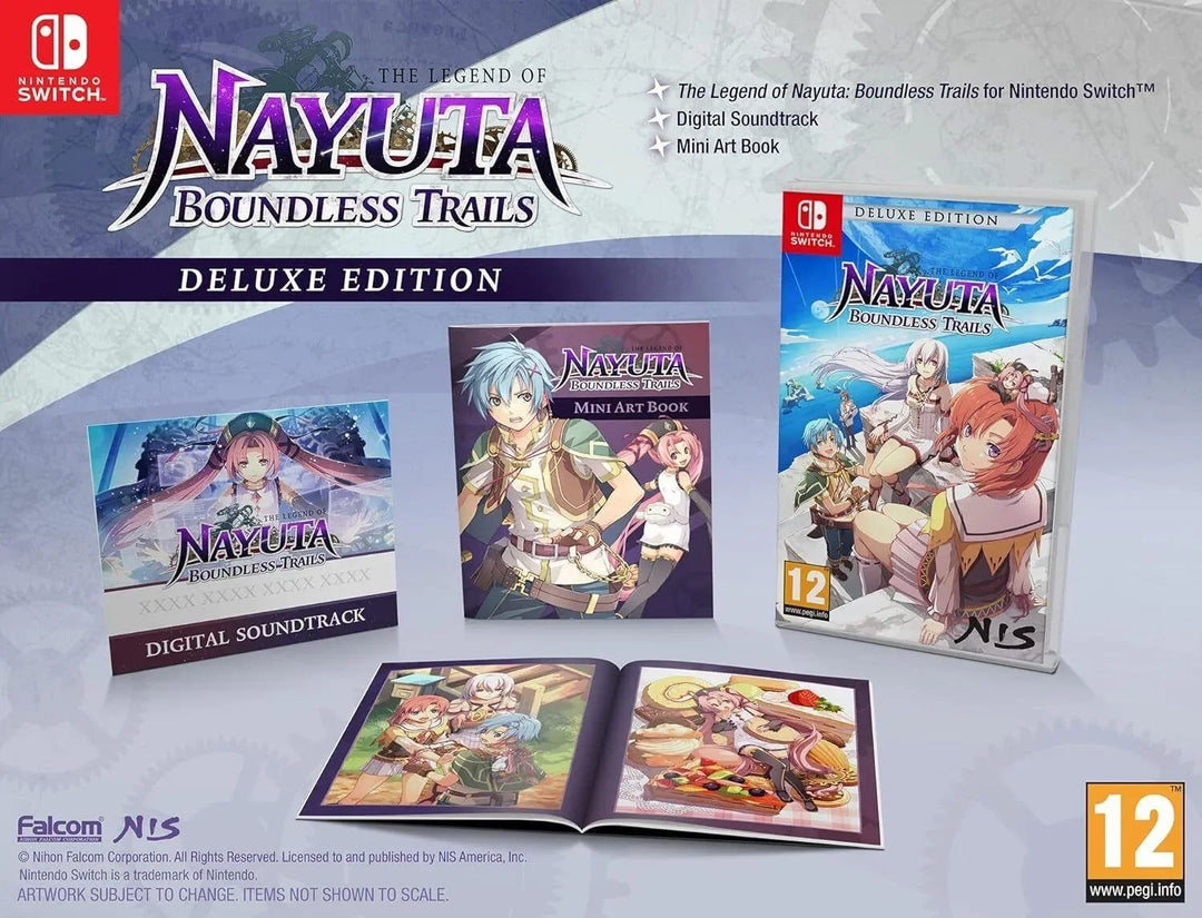 The Legend of Nayuta: Boundless Trails Deluxe Edition - Nintendo Switch - GD Games