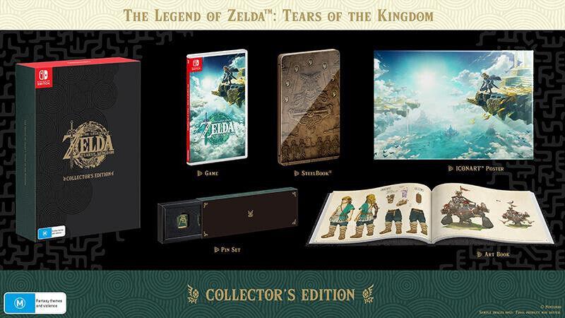 The Legend of Zelda: Tears of the Kingdom Collector’s Edition - Nintendo Switch - GD Games 
