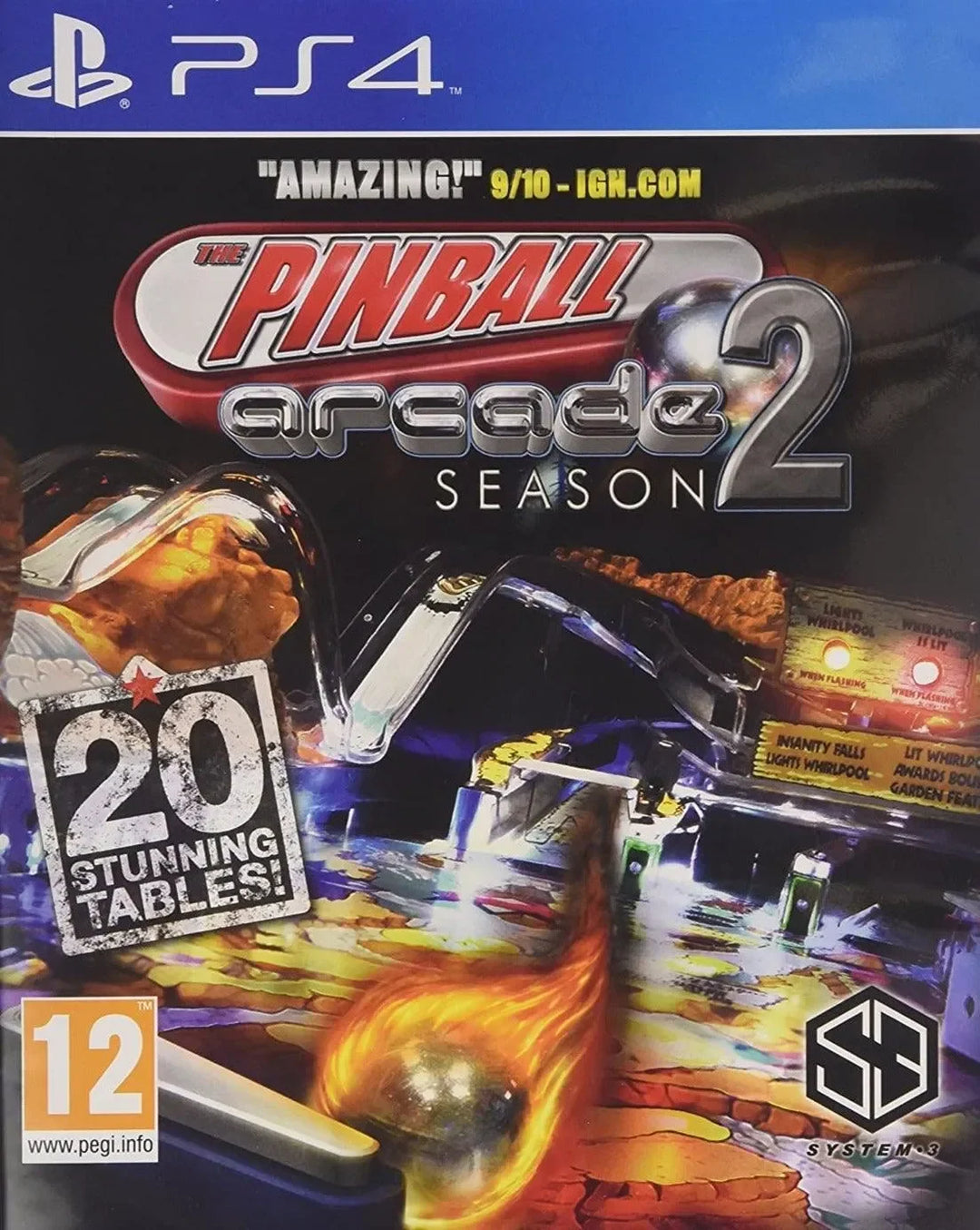 The Pinball Arcade Season 2 / PS4 / Playstation 4 - GD Games