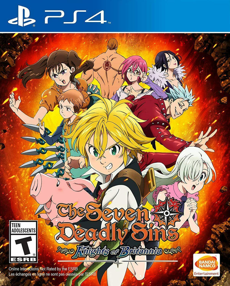The Seven Deadly Sins: Knights of Britannia / PS4 / Playstation 4 - GD Games 