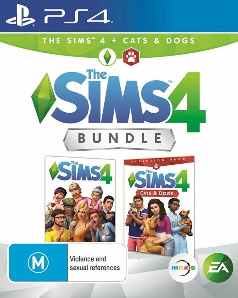 The Sims 4 + Sims 4 Cats & Dogs Bundle - Playstation 4 - GD Games 