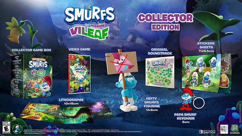 The Smurfs: Mission Vileaf - Collector Edition - Nintendo Switch - GD Games 