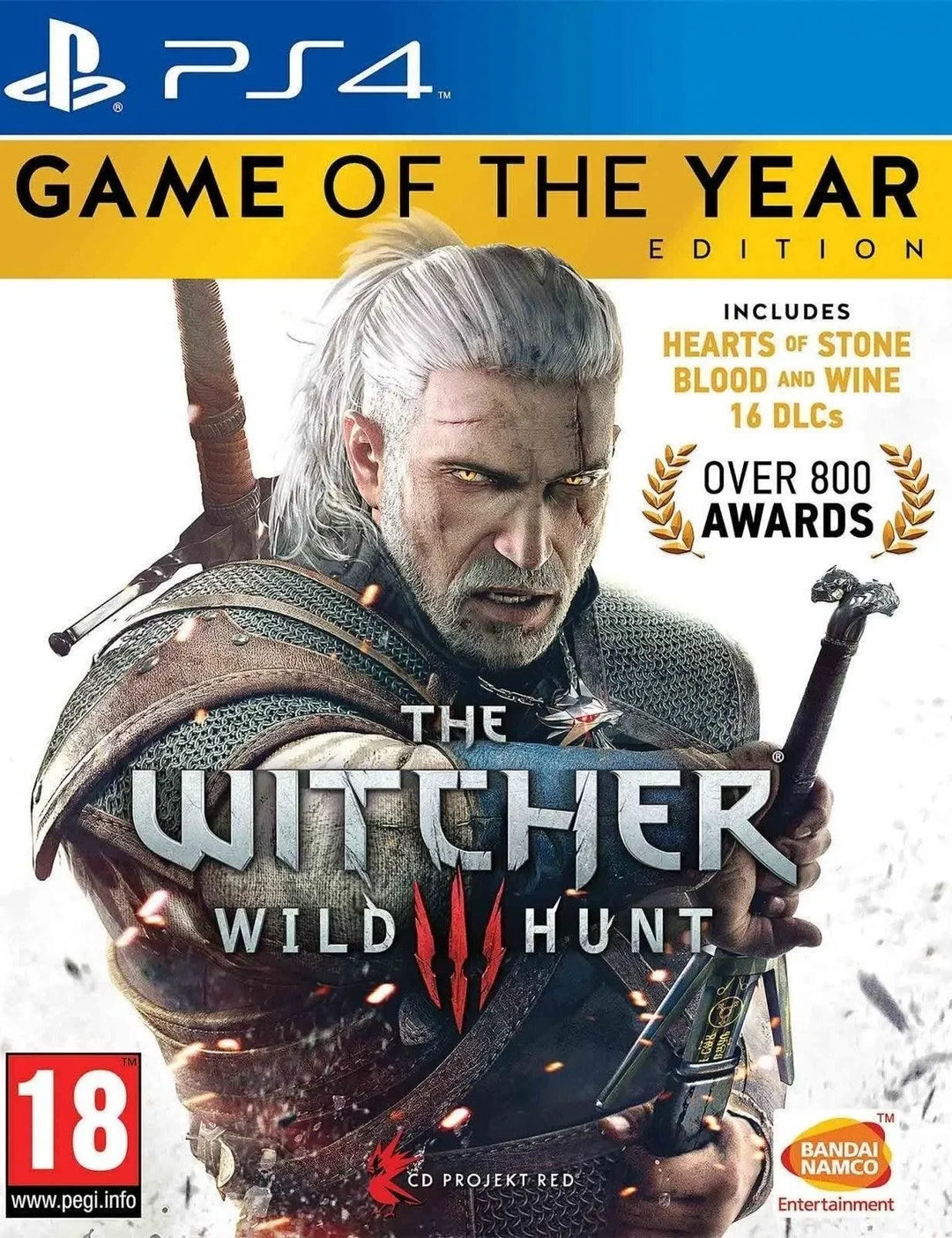 The Witcher 3 Wild Hunt Game of The Year Edition / PS4 / Playstation 4 - GD Games