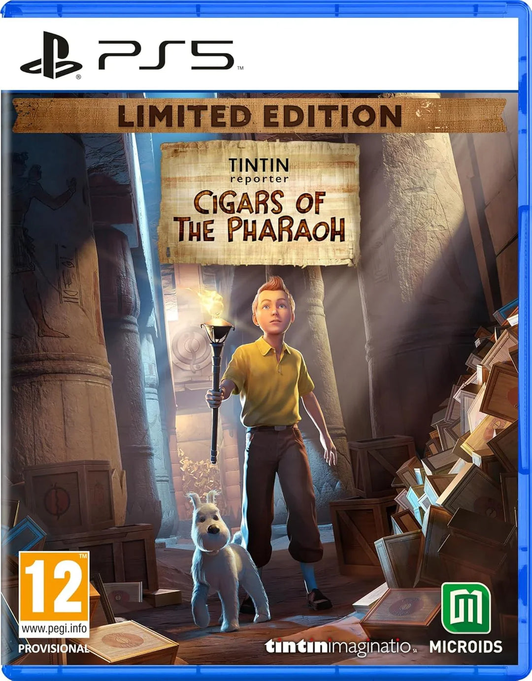 Tintin Reporter: Cigars of the Pharaoh / PS5 / Playstation 5 - GD Games 