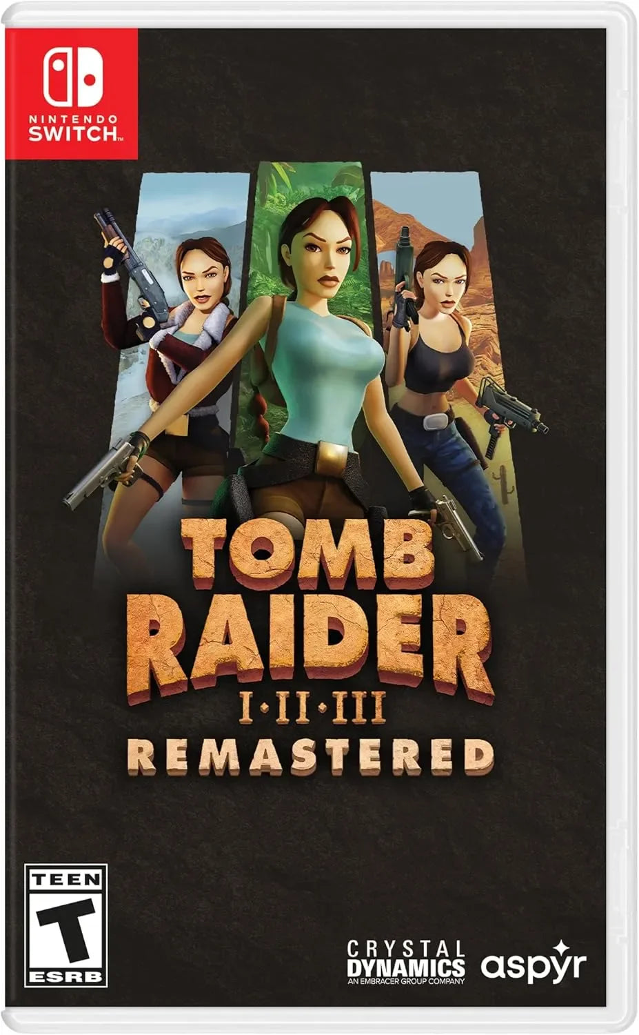 Tomb Raider I-II-III Remastered - Nintendo Switch - GD Games