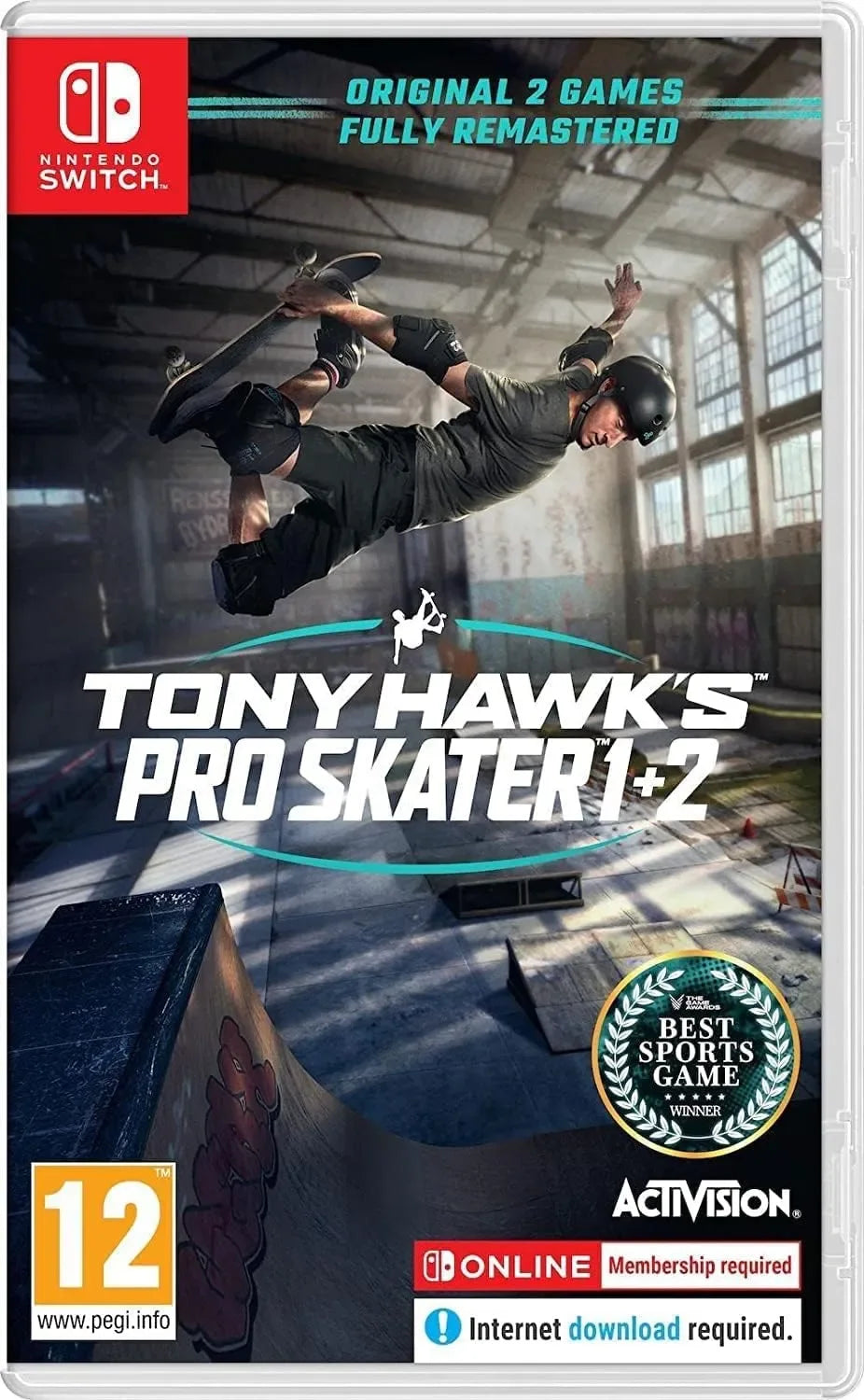 Tony Hawk Pro Skater 1 + 2 - Nintendo Switch - GD Games