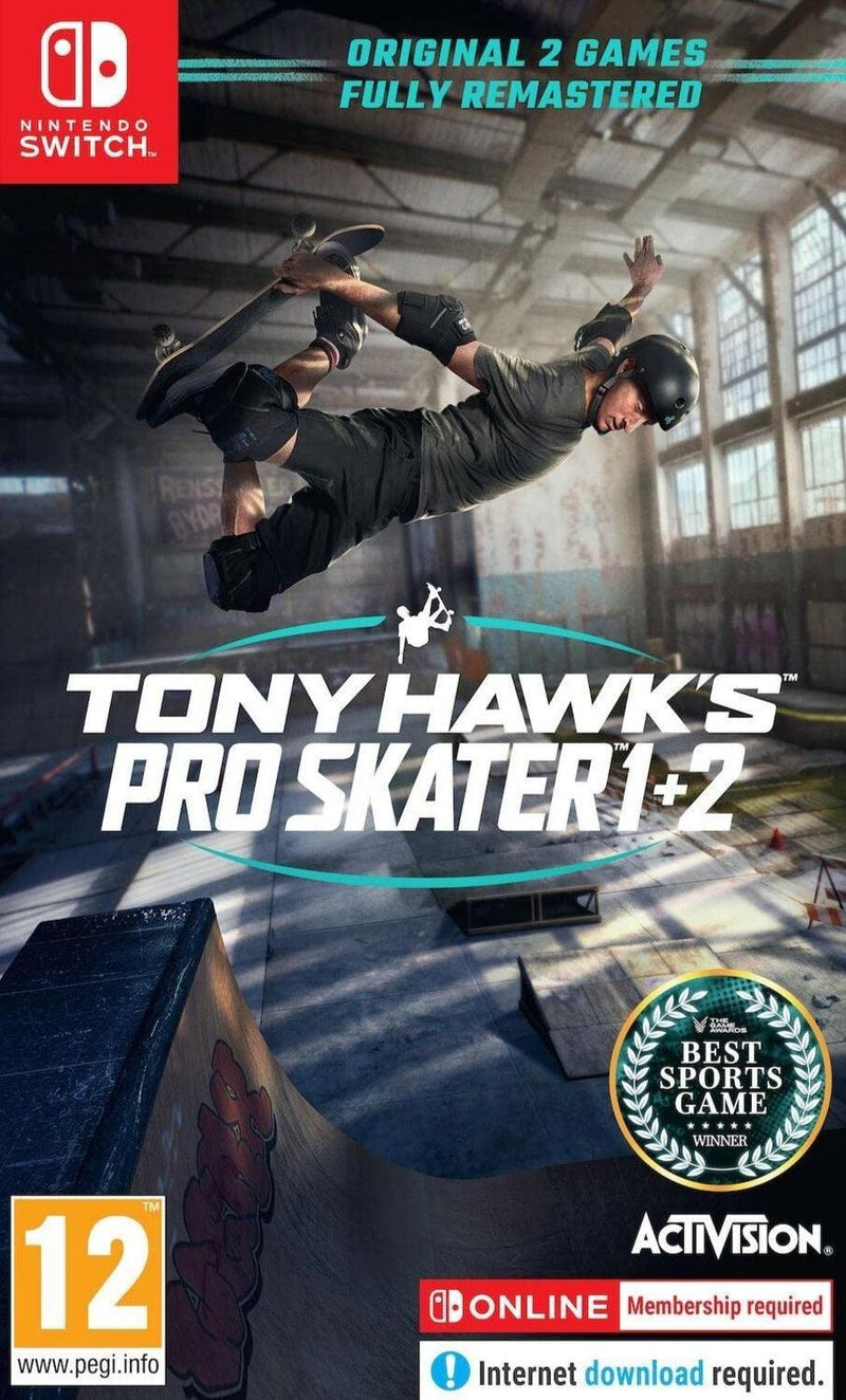 Tony Hawk Pro Skater 1+2 - Nintendo Switch - GD Games 