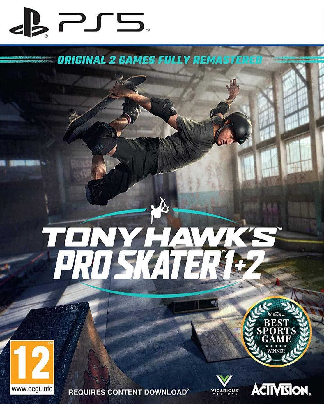 Tony Hawks Pro Skater 1+2 / PS5 / Playstation 5 - GD Games 