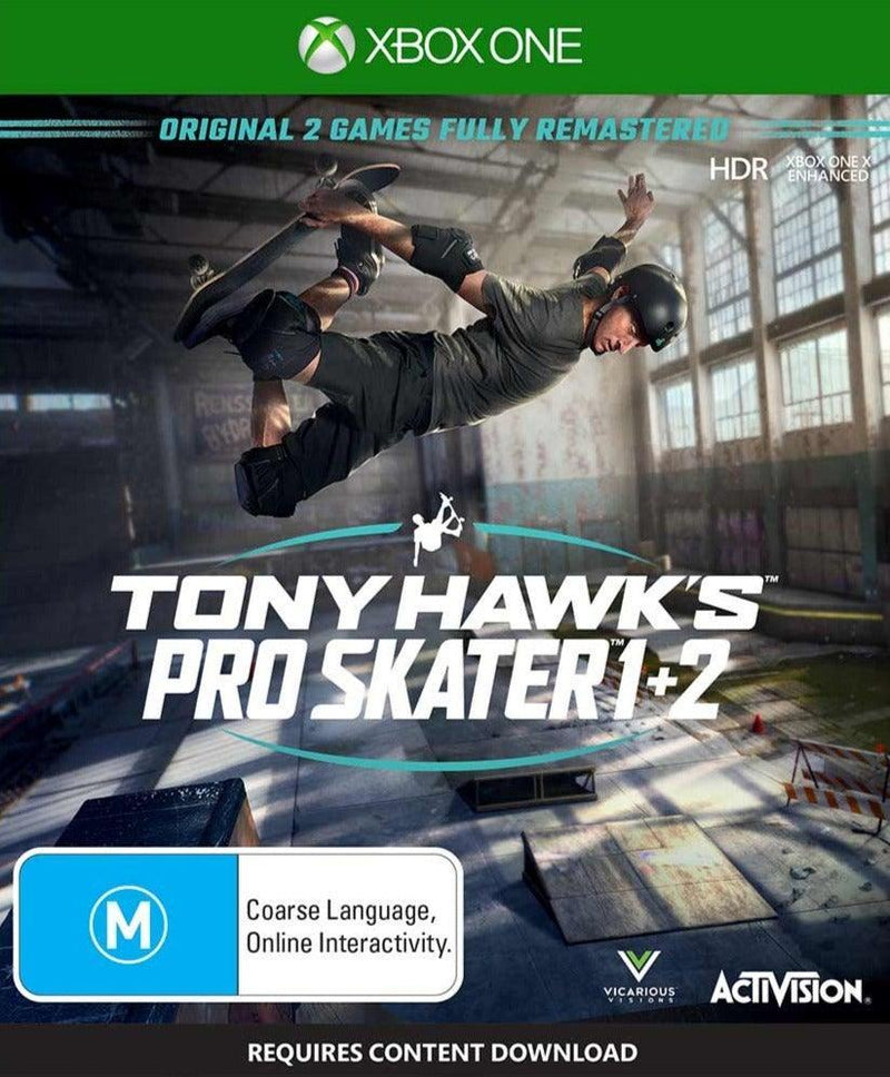 Tony Hawks Pro Skater 1 + 2 - Xbox One - GD Games 
